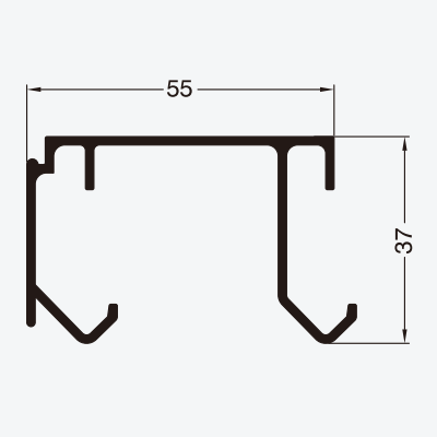 1405 aluminum size